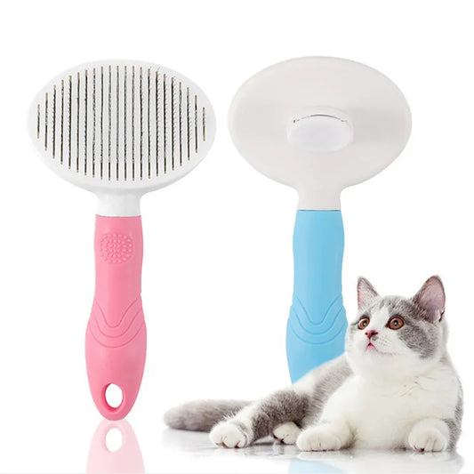 Easy hair removal pet brush