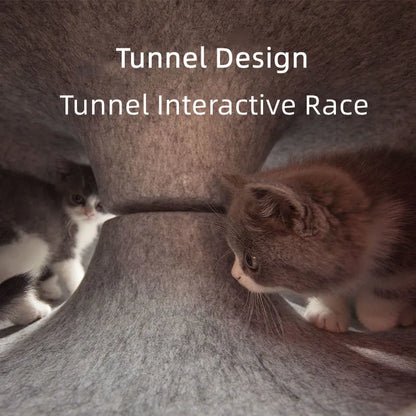 Doughnut cat tunnel