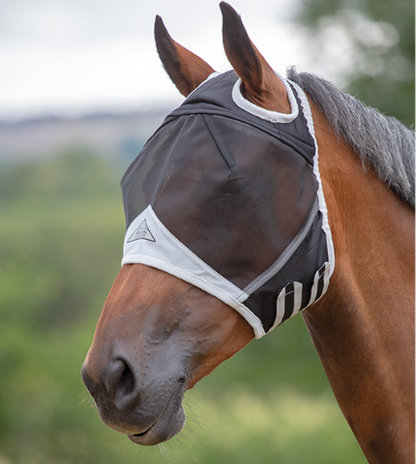 Horse shield fly mask